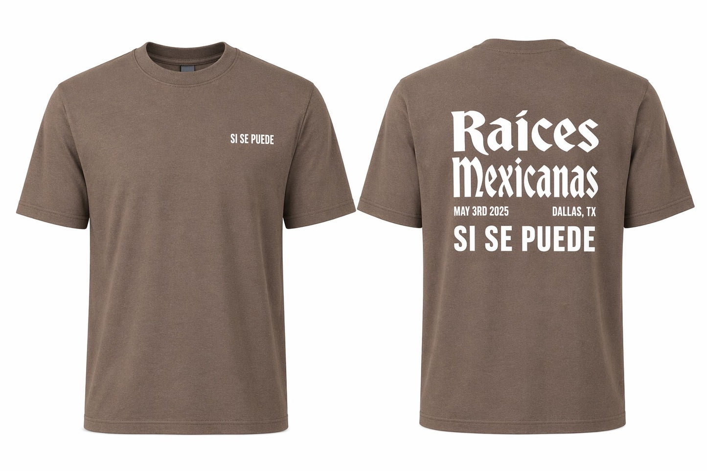 Raices Mexicanas Tee (Brown)