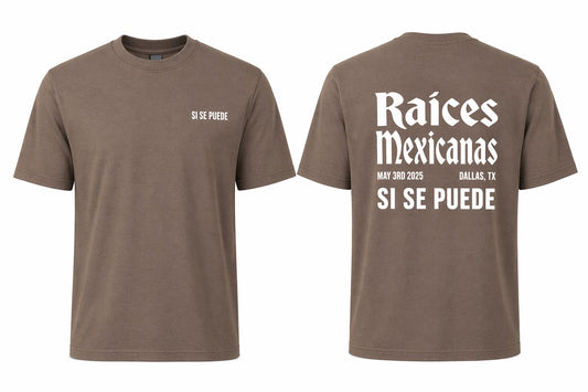 Raices Mexicanas Tee (Brown)